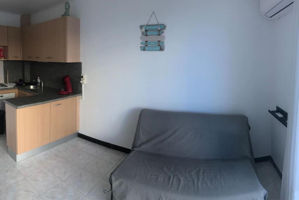 Situation Ideale F2, 2 Eme Ligne,Climatise, Plage Палава-ле-Фло Екстериор снимка